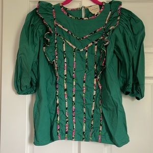 Sezane excellent condition summer blouse size 34